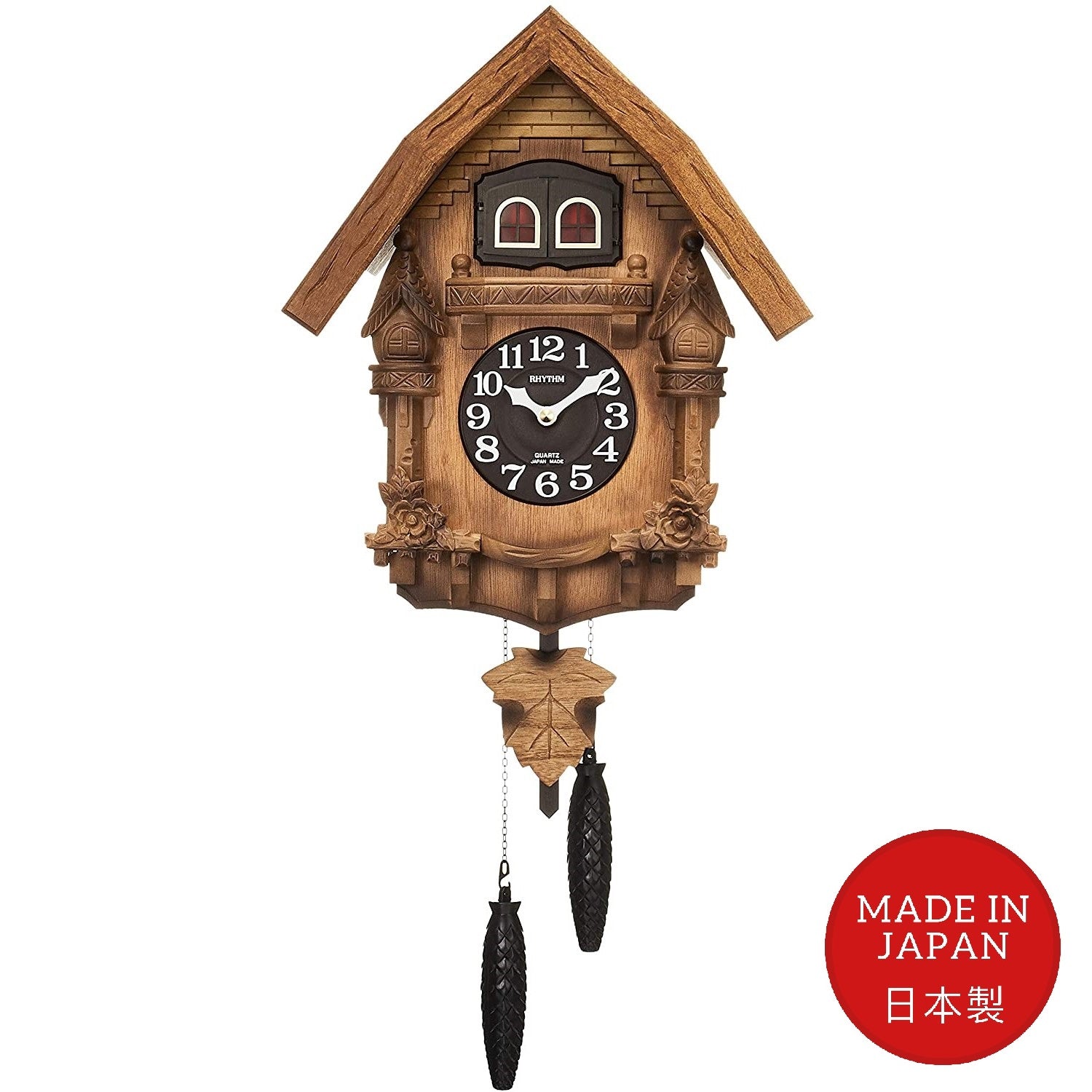 Japanese Clock 16x32.3x54.5cm (Made in Japan)