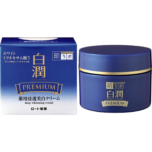 Rohto Mentholatum - Hada Labo Shirojyun Premium Deep Brightening Cream (Made in Japan)