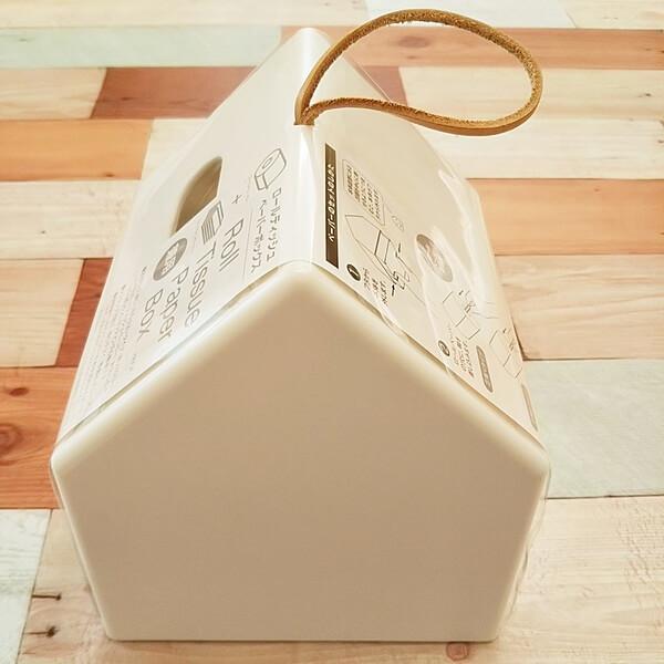 Roll Tissue Paper Box - is made of recycle plastic (Made in Japan)