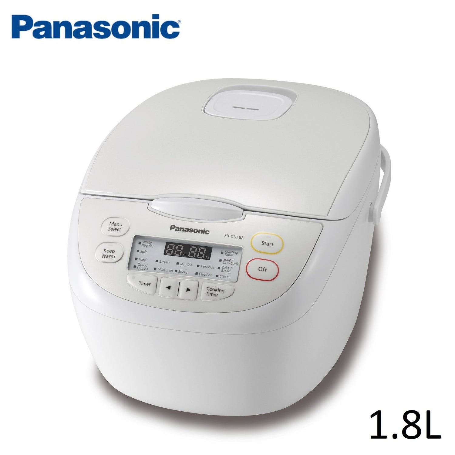 Panasonic Rice Cooker SR-CN108/CN188 Fuzzy Logic Warm Jar
