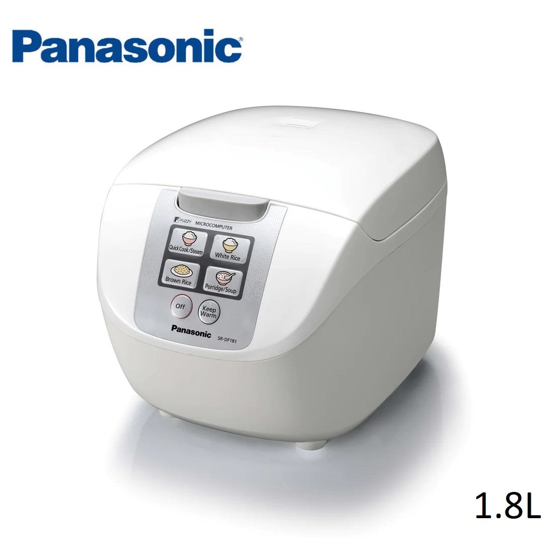 Panasonic Rice Cooker SR-DF101/181 Fuzzy Logic Warm Jar