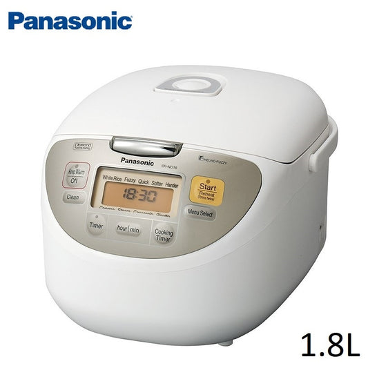 Panasonic Rice Cooker SR-ND10/ND18 3 pin UK plug - Just £169.99! Shop now at JAPAN PLAZA UK