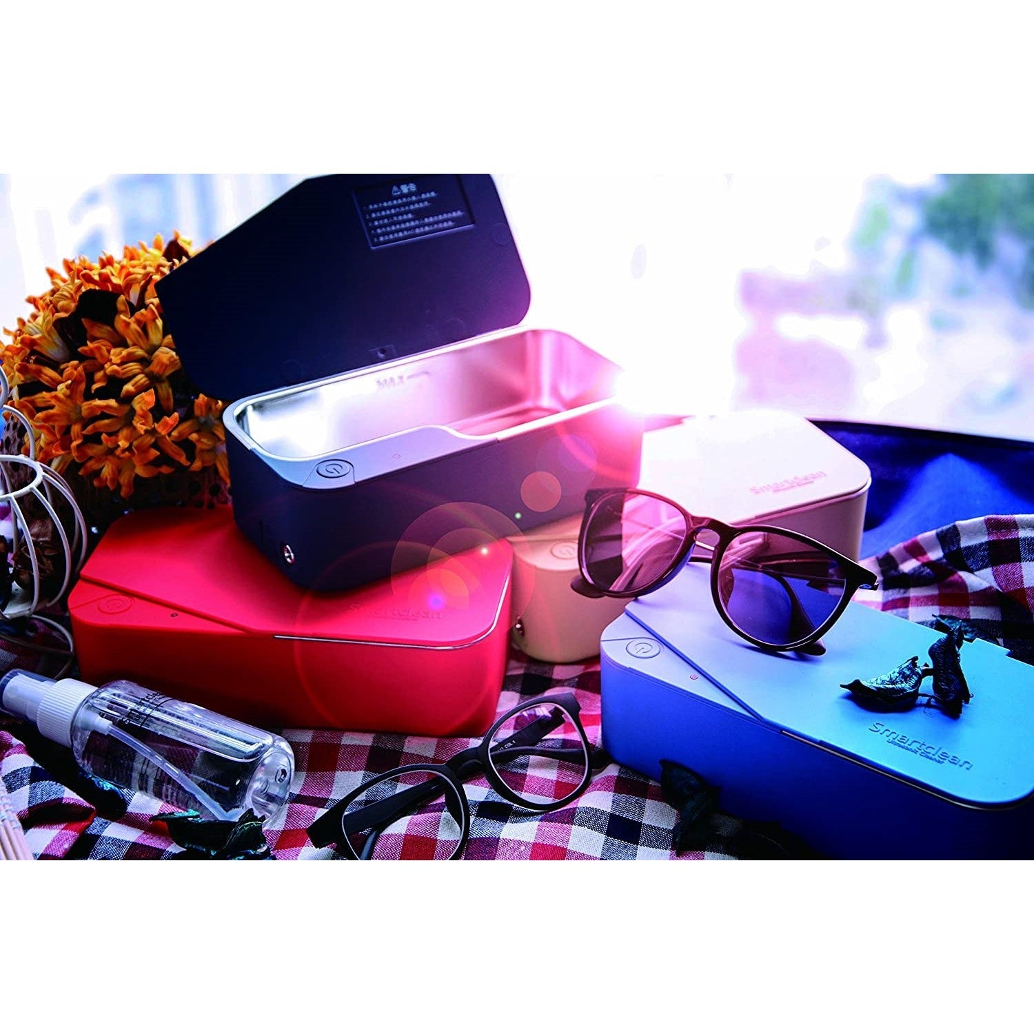 Smartclean Eyeglasses Ultrasonic Cleaner Vision.5 - Just £99.50! Shop now at JAPAN PLAZA UK