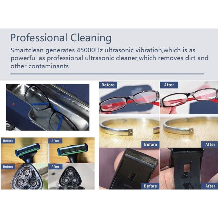 Smartclean Eyeglasses Ultrasonic Cleaner Vision.5 - Just £99.50! Shop now at JAPAN PLAZA UK