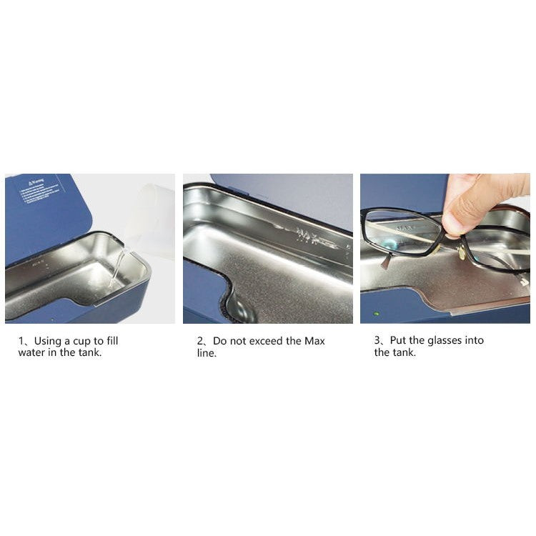 Smartclean Eyeglasses Ultrasonic Cleaner Vision.5 - Just £99.50! Shop now at JAPAN PLAZA UK