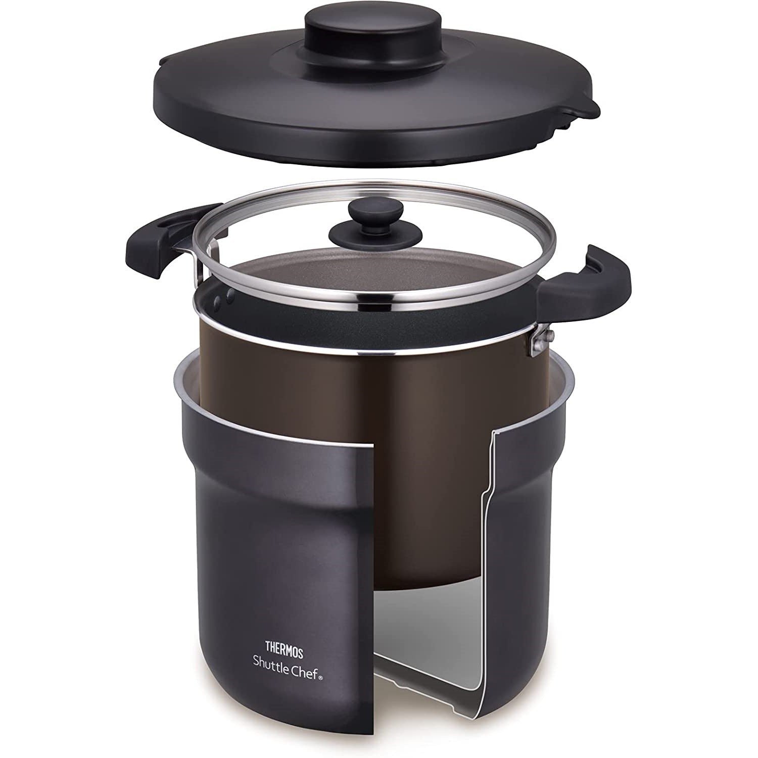 Thermos Vacuum Insulated Cooker Shuttle Chef KBJ-4500/KBJ