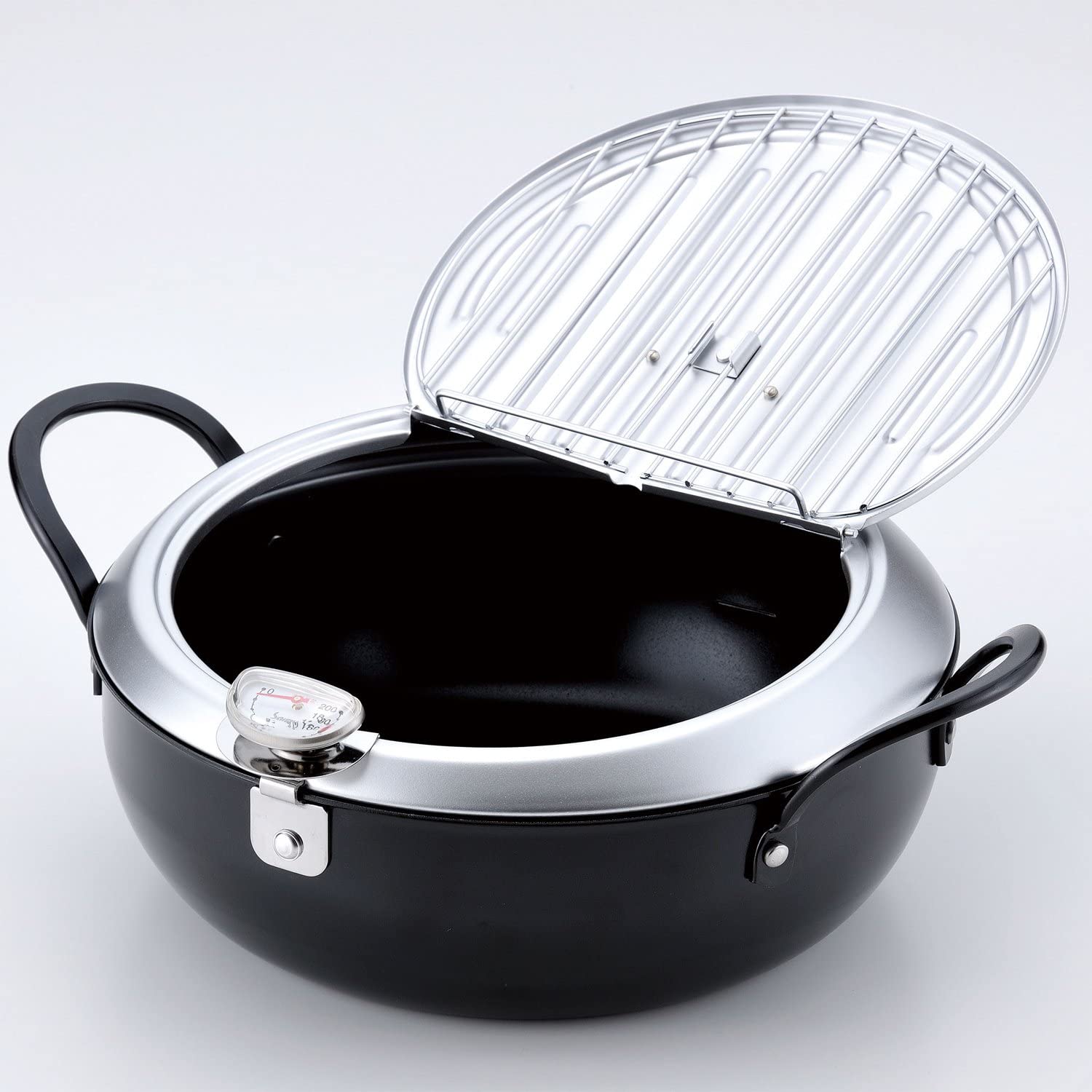 Tempura Pot with Lid 20/24cm (Made In Japan) - Just £75! Shop now at JAPAN PLAZA UK