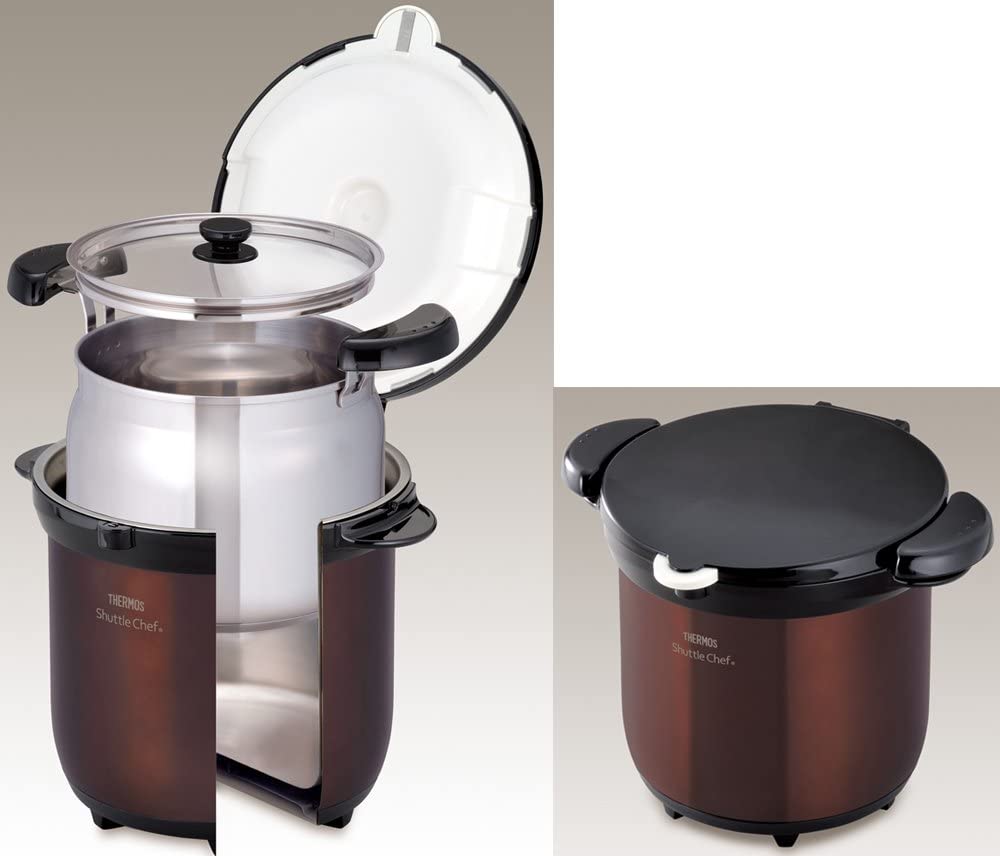 Thermos cooker Shuttle Chef KBG-4500 SS/Brown 4.5L