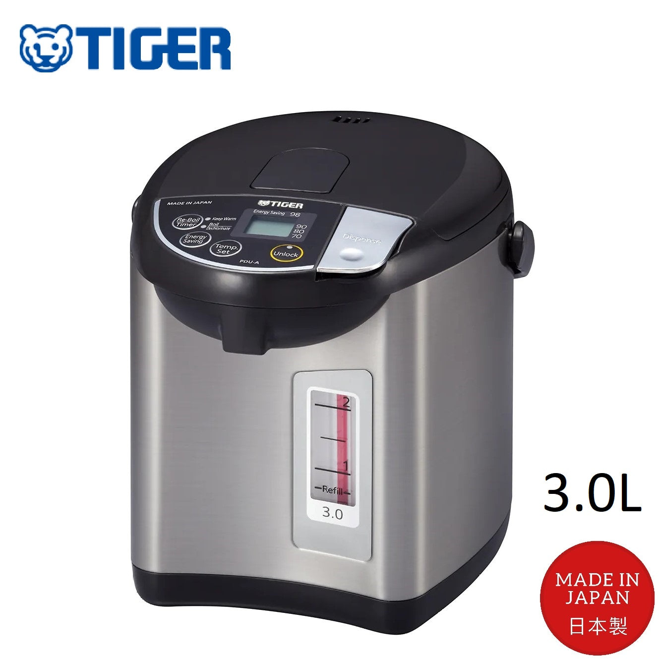TIGER Hot Water Dispenser PDU-A30S/A40S (Made in Japan)