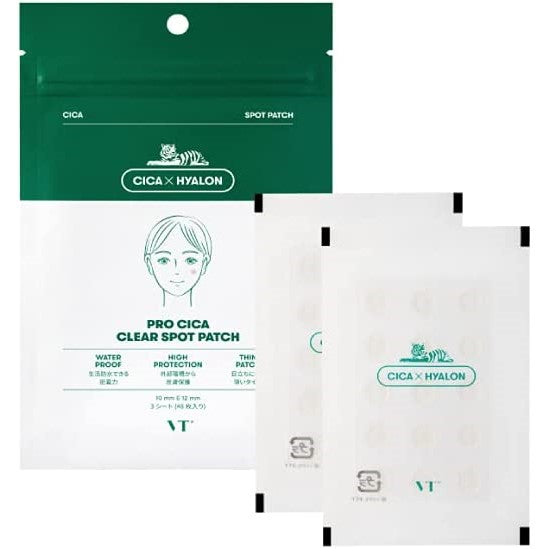 VT Pro CICA Clear Spot Patch 1pack w 48pcs (Made in Korea)